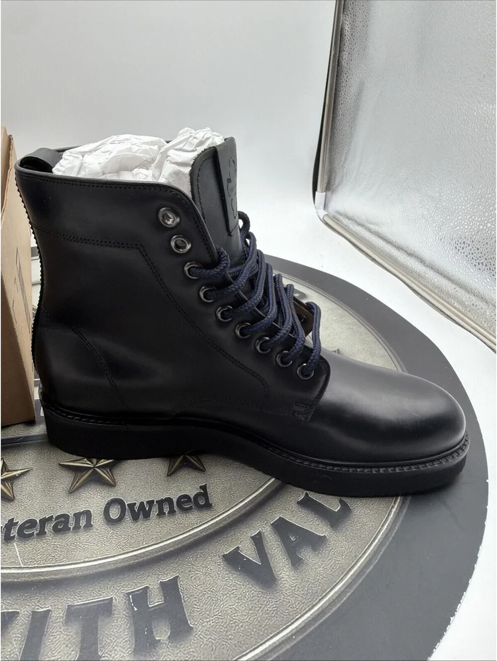 Ted Baker Linton Wedge Sole Derby Boots size 7 No Box
